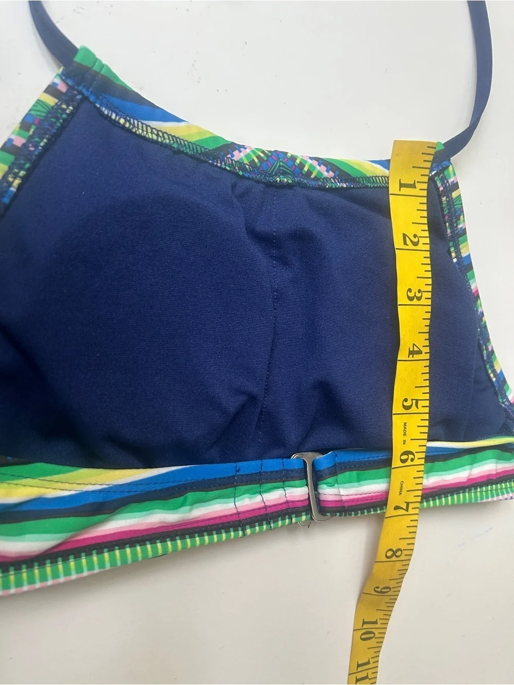 High Neck Bikini Swim Top